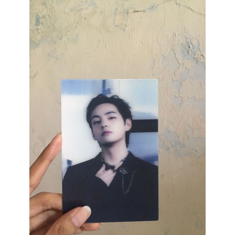 3d card proof collector taehyung
