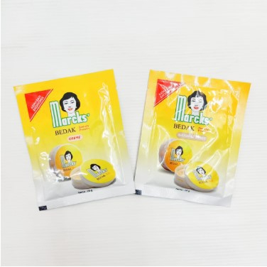 Marcks Bedak Tabur Beauty Powder Refill Isi Ulang Sachet Lembaran 20 gr