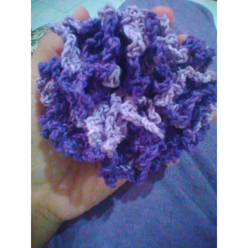 ikat rambut scrunci / cemol / ikat rambut rajut