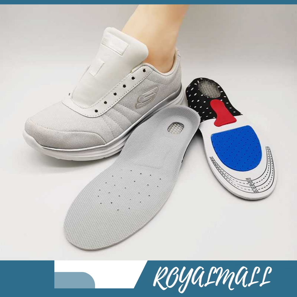 Alas Kaki Sepatu Shock Absorb Gel Orthotic Arch / Alas Bantalan Kaki Sepatu Dalam Pria Wanita  Cewek