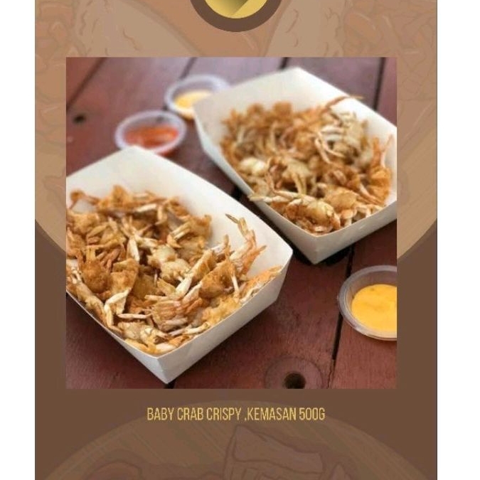 

Baby Crab crispy 500gr + Extra Pedas