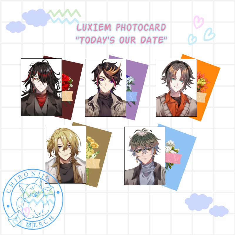 photocard LUXIEM - NIJISANJI EN vtuber