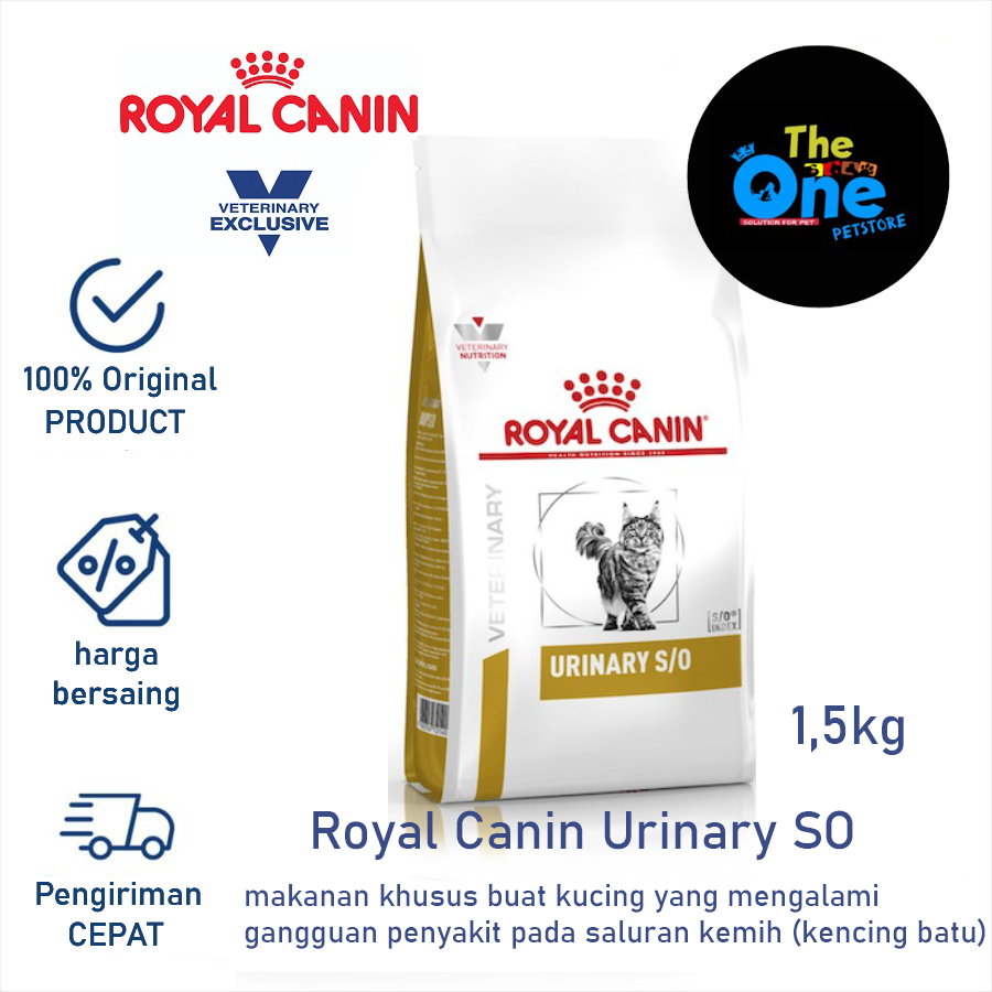 ROYAL CANIN URINARY SO-S/O CAT-KUCING 1,5 KG-MAKANAN KUCING URINARY SO