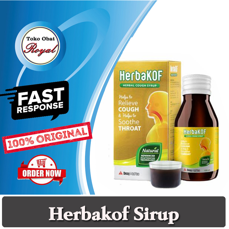 Herbakof Obat Batuk dan Tenggorokan Gatal