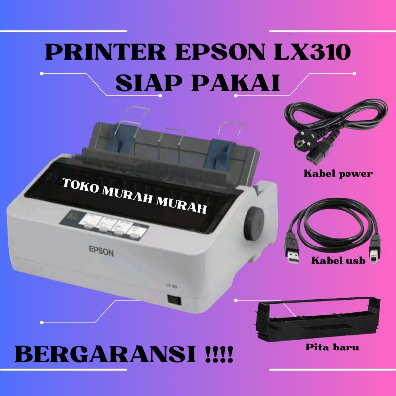 Printer Epson Lx310 Dotmetrix Lx310 bekas Full Accesories BERGARANSI