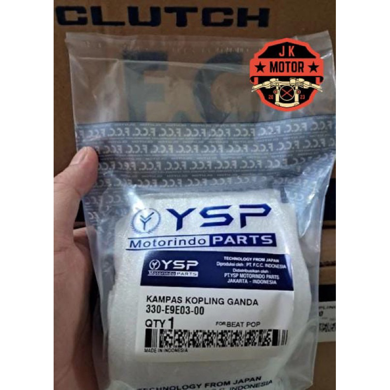 Kampas Ganda Beat Pop, Beat Fi K44 Original FCC