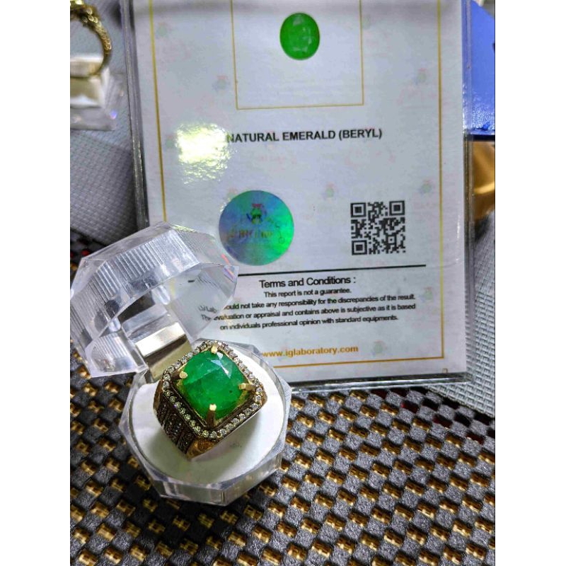 Natural Zamrud Colombia Memo IGL