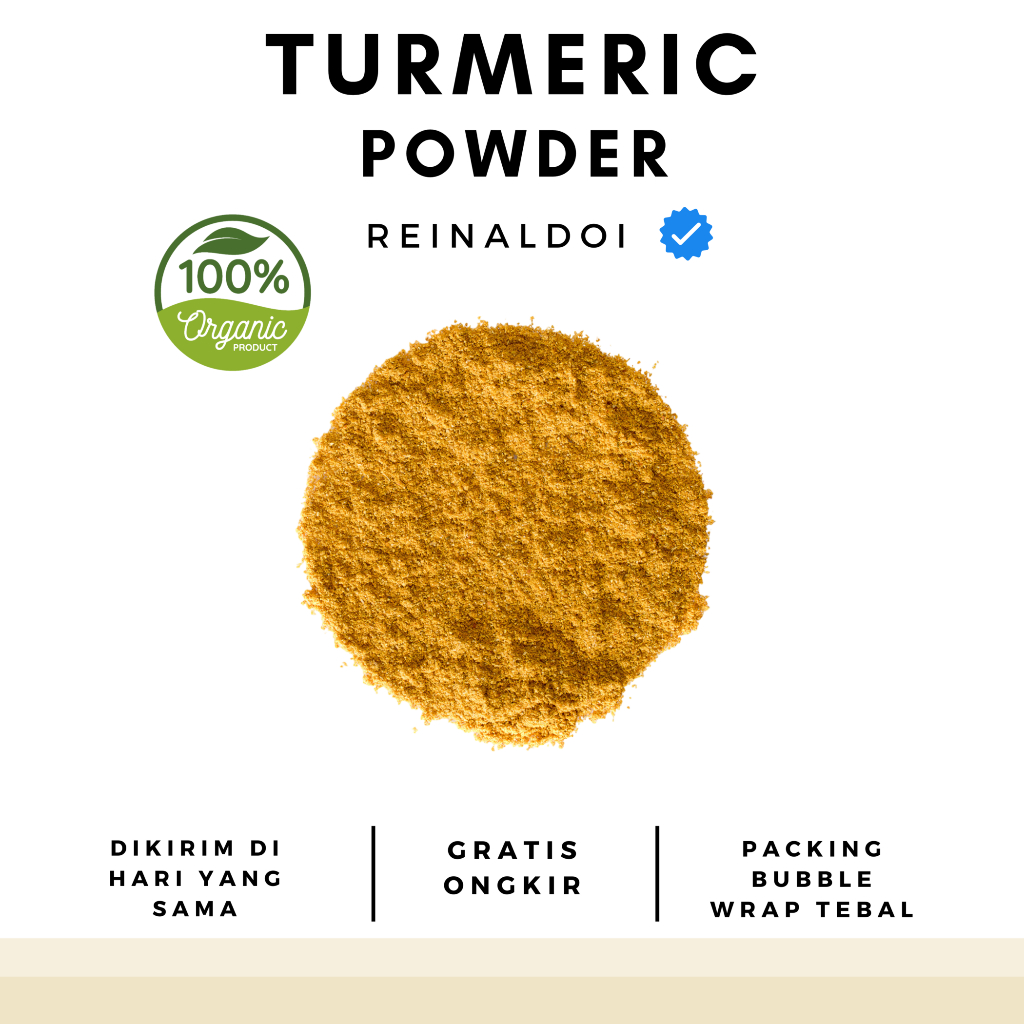 

Kunyit Bubuk Turmeric Powder Rempah 100 GR
