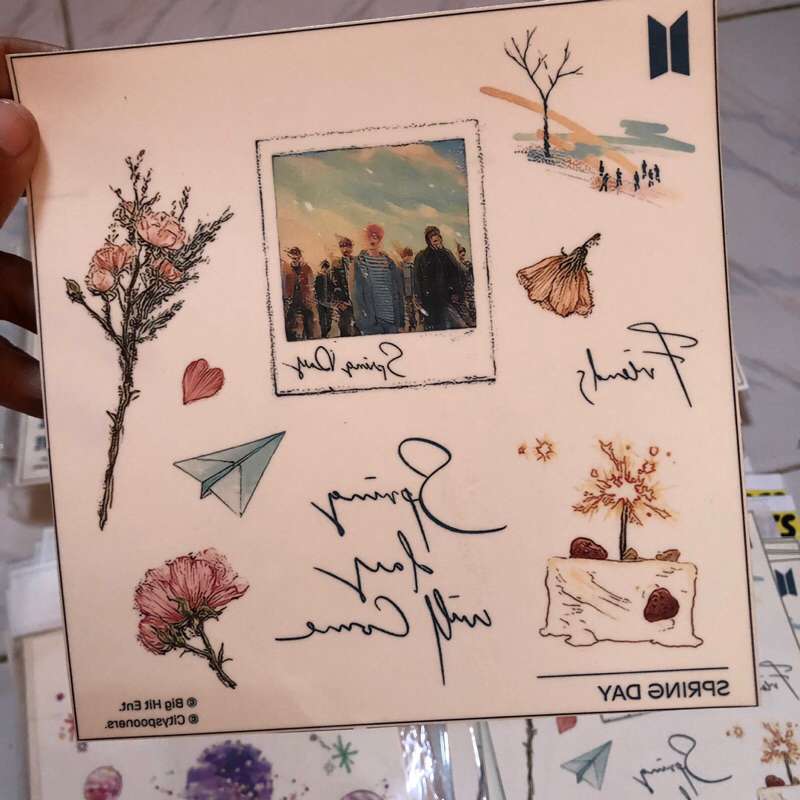 SALE❗️Tato Temporer BTS