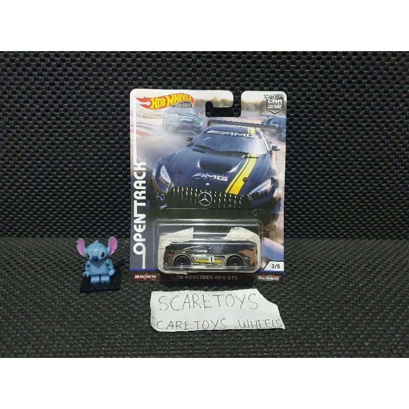 Hot Wheels 16 Mercedes Benz AMG GT3 Open Track Premium Car Culture
