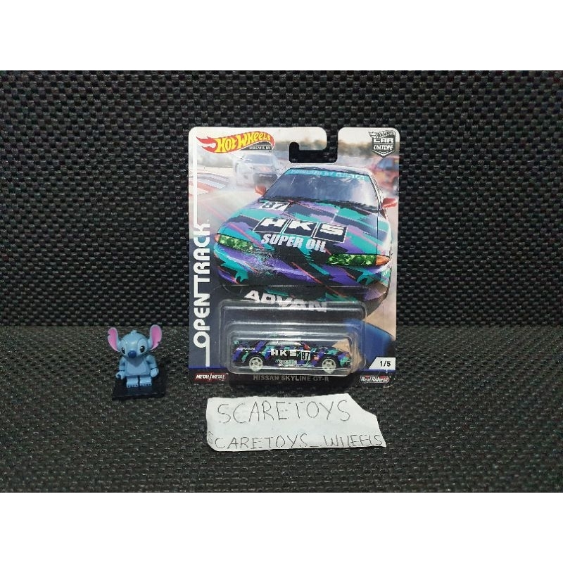 Hot Wheels Nissan Skyline GTR HKS Open Track Premium