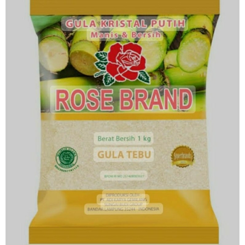 

gula putih rosebrand kuning 1kg