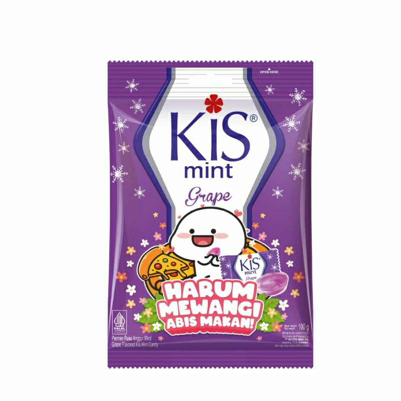 

Permen Kis grape 125g