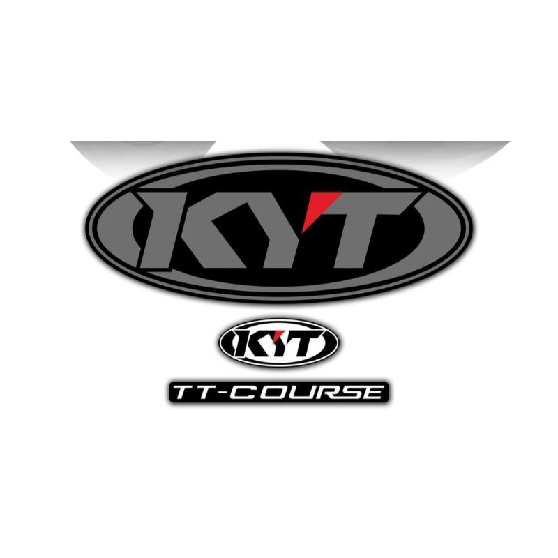 CUTTING STIKER HLM KYT TT-COURSE