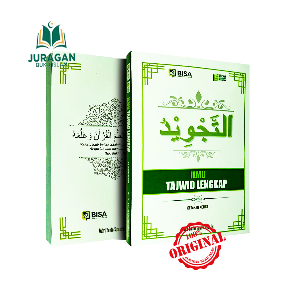 ORIGINAL BUKU Ilmu Tajwid Lengkap Penerbit BISA