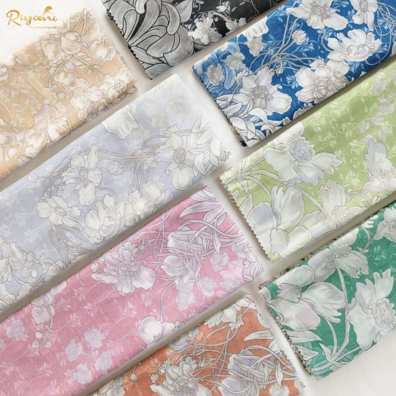 PROMO SCRAFT / JILBAB / HIJAB SEGIEMPAT VOAL PREMIUM RIYANI