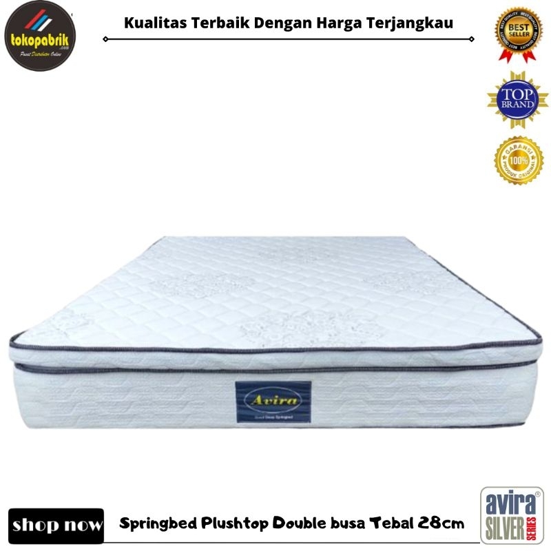 Springbed Plushtop / Matras Double Busa No 2 Ukuran 160x200 Murah Jakarta Bekasi