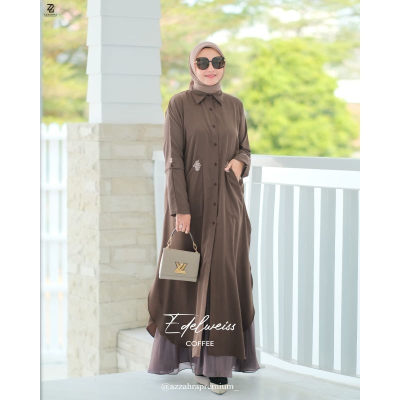 EDELWEISS TUNIK SET ROK BY AZZAHRA PREMIUM