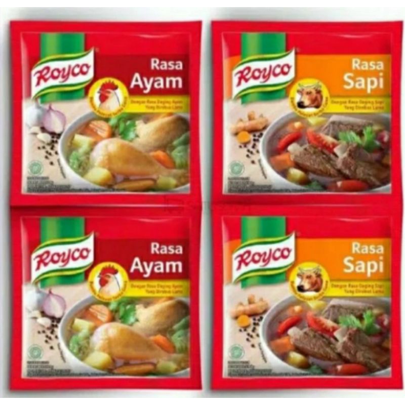 

Royko Bumbu Kaldu Ayam, Sapi 12x16gr