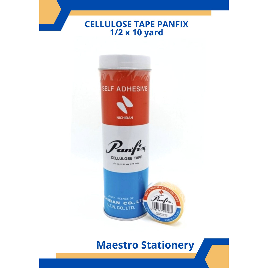 

Isolasi Panfix 1/2 X 10 Yard Per Pack / Selotip