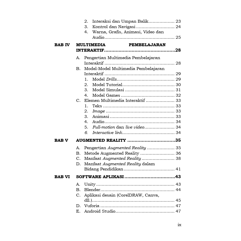 Deepublish - Buku Pengembangan Multimedia Pembelajaran Matematika Berbasis Augmented Reality - BUKU SAINS DAN TEKNOLOGI