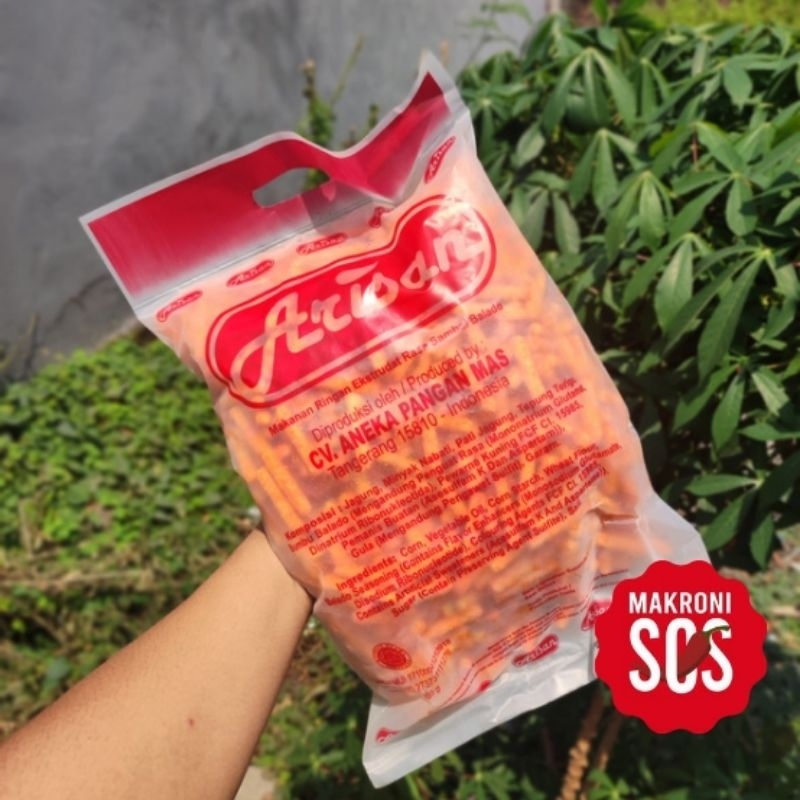 

Makaroni Sos - 400Gr Arisan Stik Balado Mantap Murah