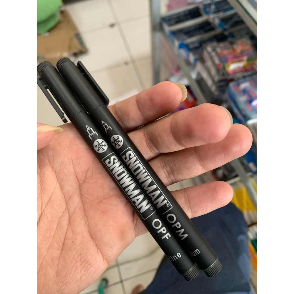 

SNOWMAN OPM / OPF spidol / drawing pen