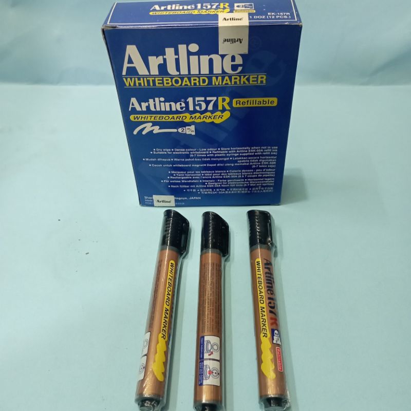 

SPIDOL ARTLINE 157R WHITEBOARD MARKER 2,0mm hitam / pcs