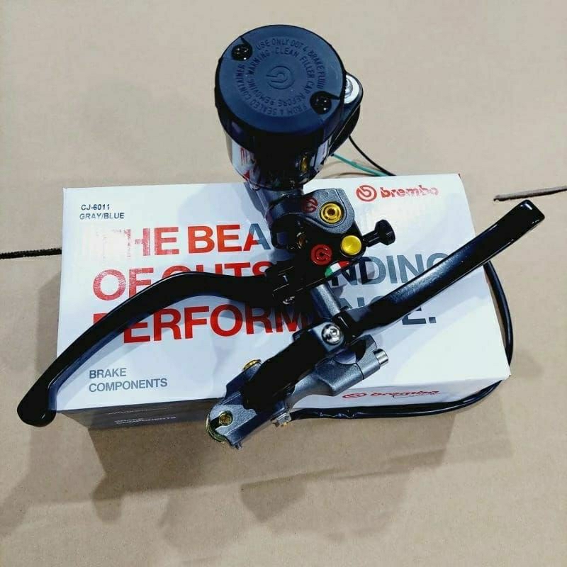 MASTER REM BREMBO TYPE IZUMI TABUNG BIG SMOKE CNC KANAN TABUNG KIRI KOPLING/REM MIO VARIO SCOPY  - P