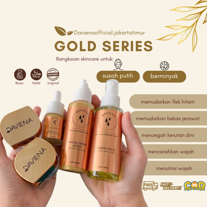 BIG SALE DAVIENA SKINCARE | Gold series | Davina skincare | Daviena | Devina skincare | Original Dav