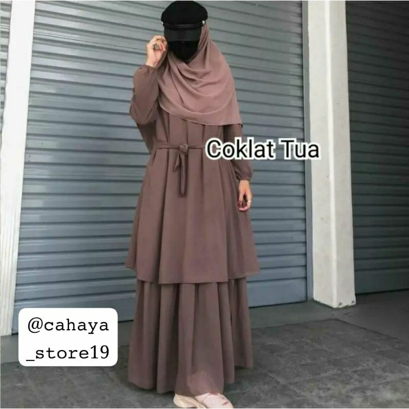 Gamis Premium Polos Malaya Malaysia