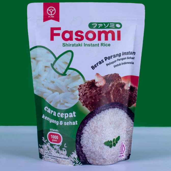 

Fasomi Beras Porang/Shirataki 1 KG