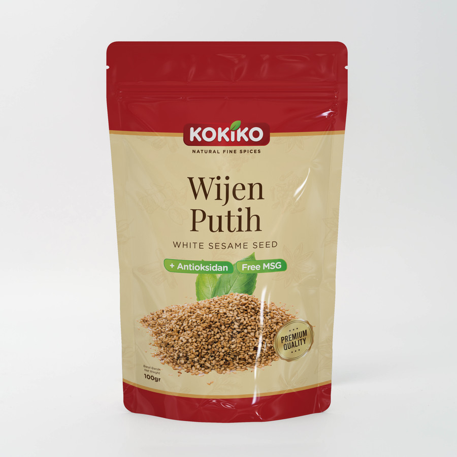 

KOKIKO Wijen Putih / White Sesame Seed 100 Gram