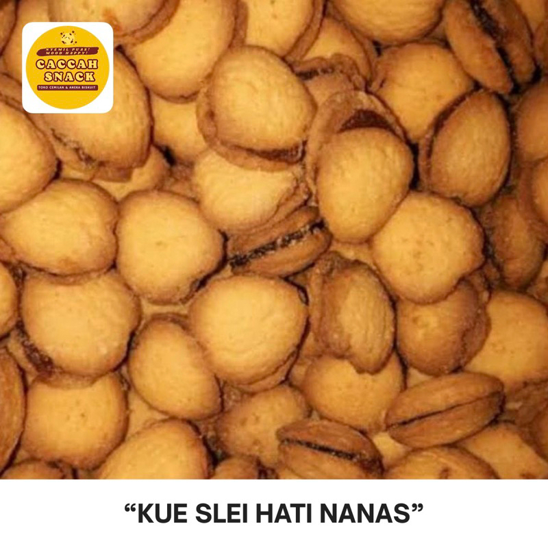 

(COD)Terlaris!!! 1kg Kue Slei Hati Nanas Best Seller!