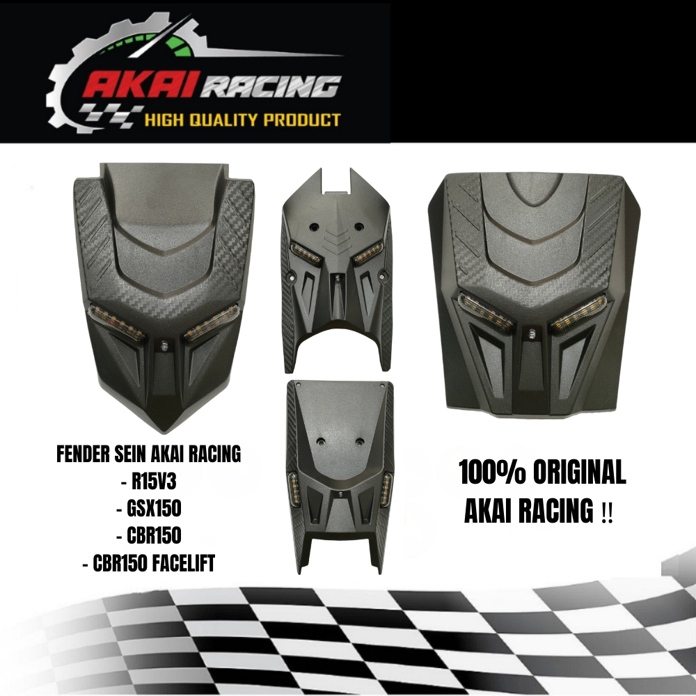 FENDER  cbr facelit gsx150 r15v3  undertail sein cbr fender belakang sen led