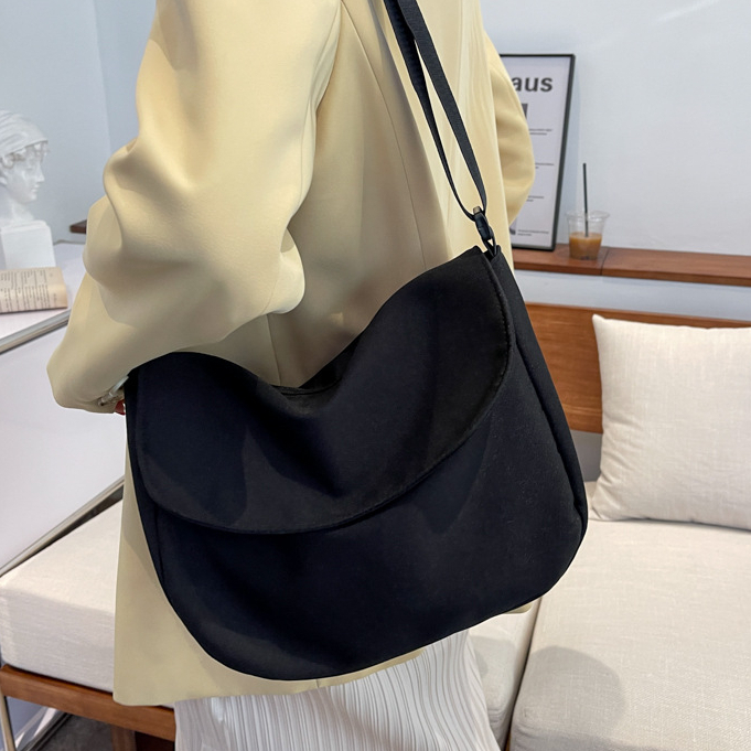 FAVORIT [COD] [READY] Tas Selempang Wanita Tas Kanvas Wanita Tas Besar Selempang Wanita Tas Bahu Tas