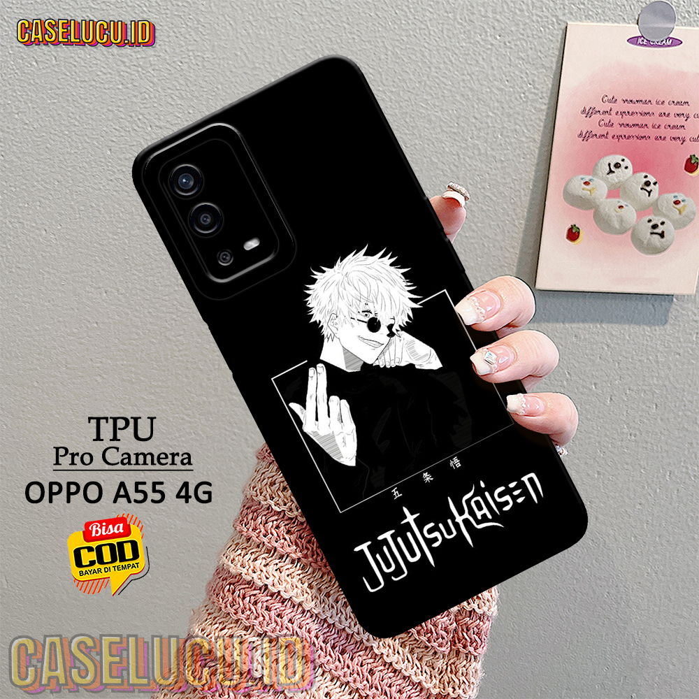 Casing Hp Oppo A55 4G Terbaru - Fashion Case Anime - Case Oppo A55 4G - Soft Case Hp Oppo A55 4G - K