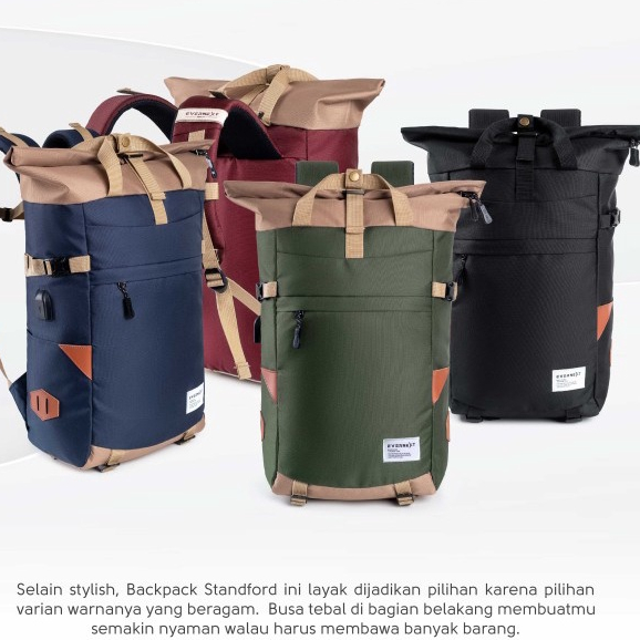 Tas Ransel Branded Pria Distro Outdoor Premium Branded Evernext Tas Ransel Standford