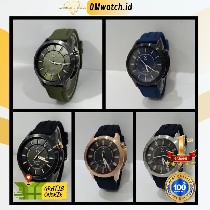 Jam Tangan Pria Alexandre Christie AC 8632 AC8632 Original Garansi Resmi 1 Tahun
