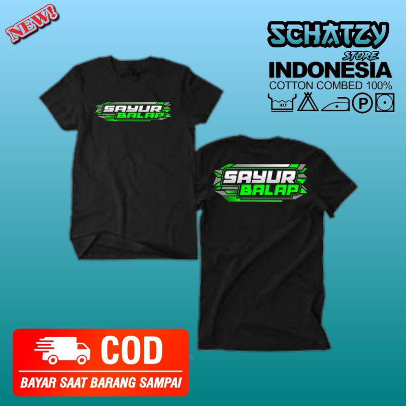 KAOS KATA KATA SAYUR BALAP