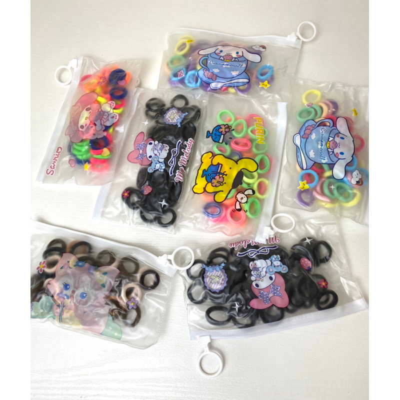 Ikat rambut anak ikat rambut lucu ikat rambut donat ikat rambut Korea aksesoris rambut aksesoris ram