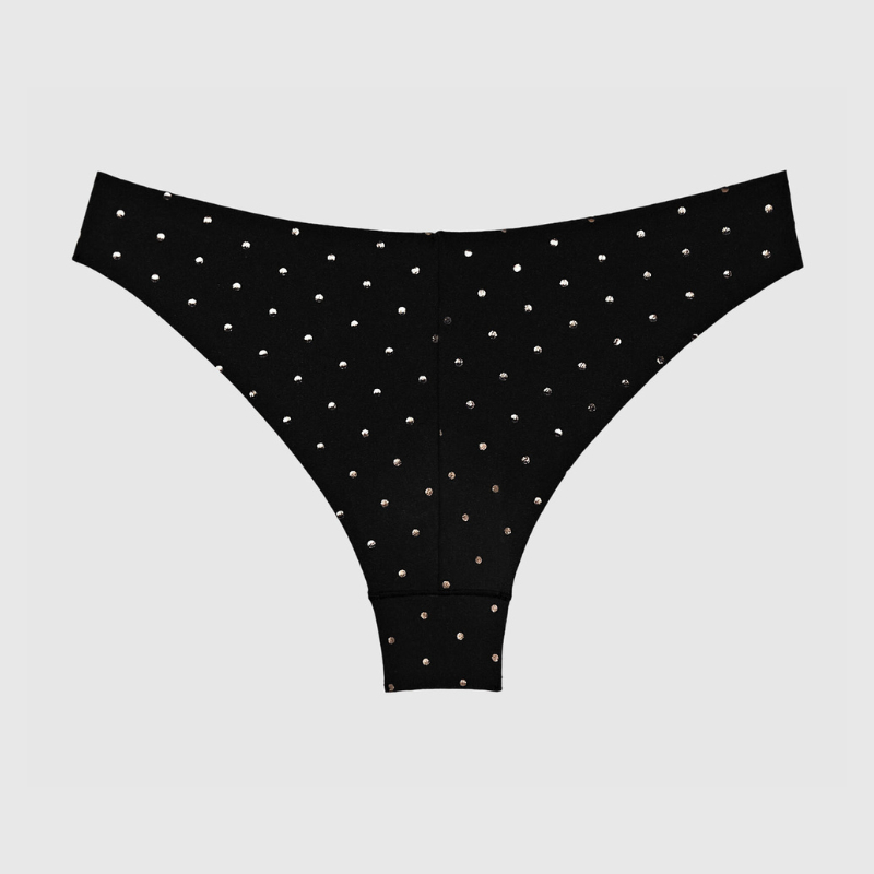 La Senza No Show Cheeky Panty Warna Foiled Dot Black 60262421-NHTQ