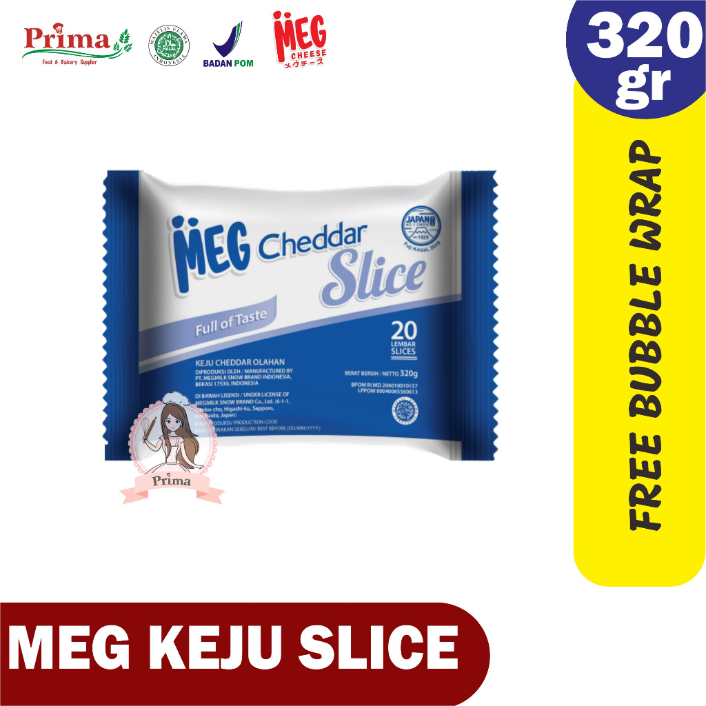 

Meg keju slice isi 20 lembar