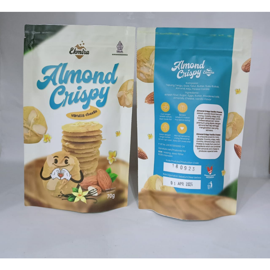 

Kacang Almond Crispy Vanilla Cheese 70gr