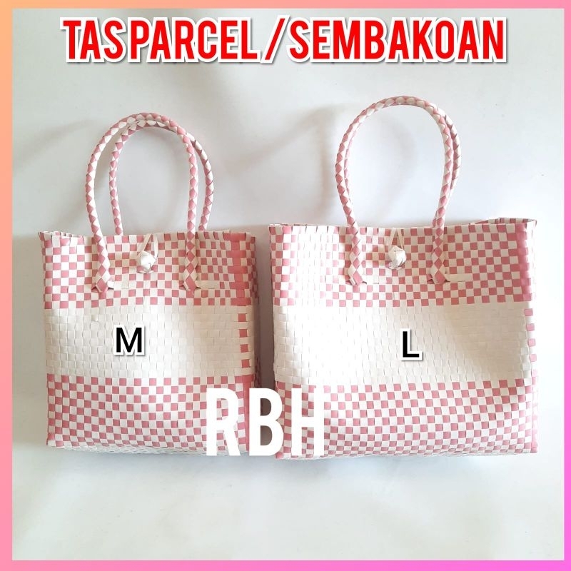 Tas Anyaman Plastik Hampers Hajatan Hampers Murah