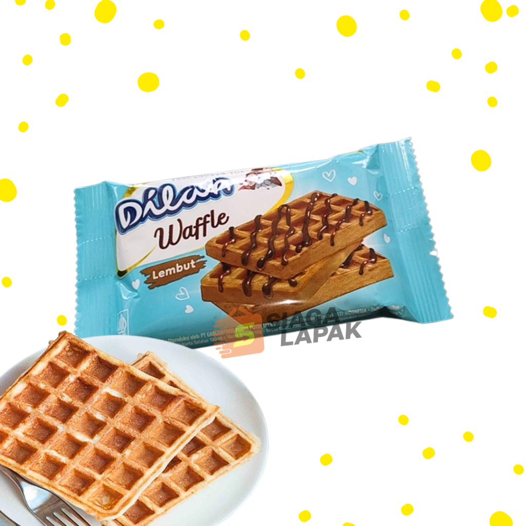 

Dilan Waffle Lembut Coklat 16gr Garudafood