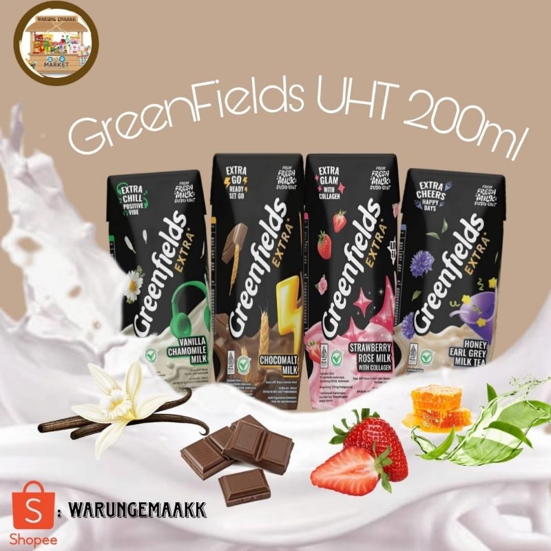 

Greenfields Susu UHT Extra 200ml