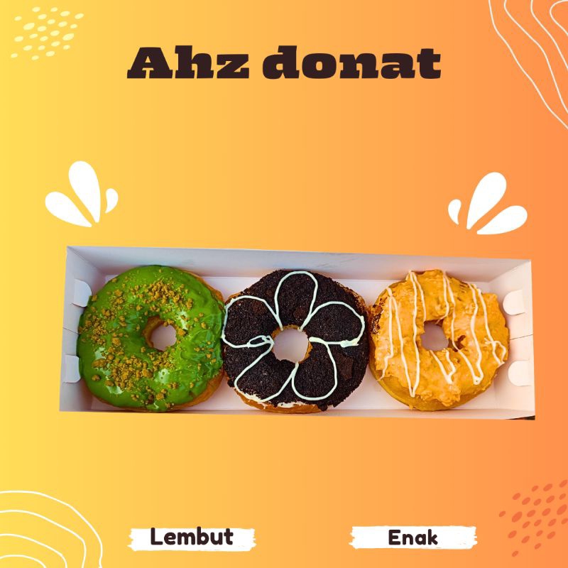 

Donat susu isi 3 pcs