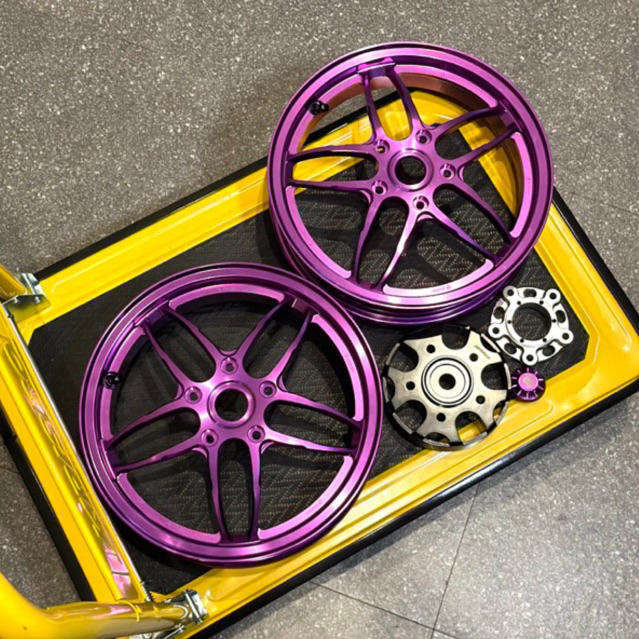 Velg Franco Model Spyder Purple Vespa Sprint Prima LX S GTS