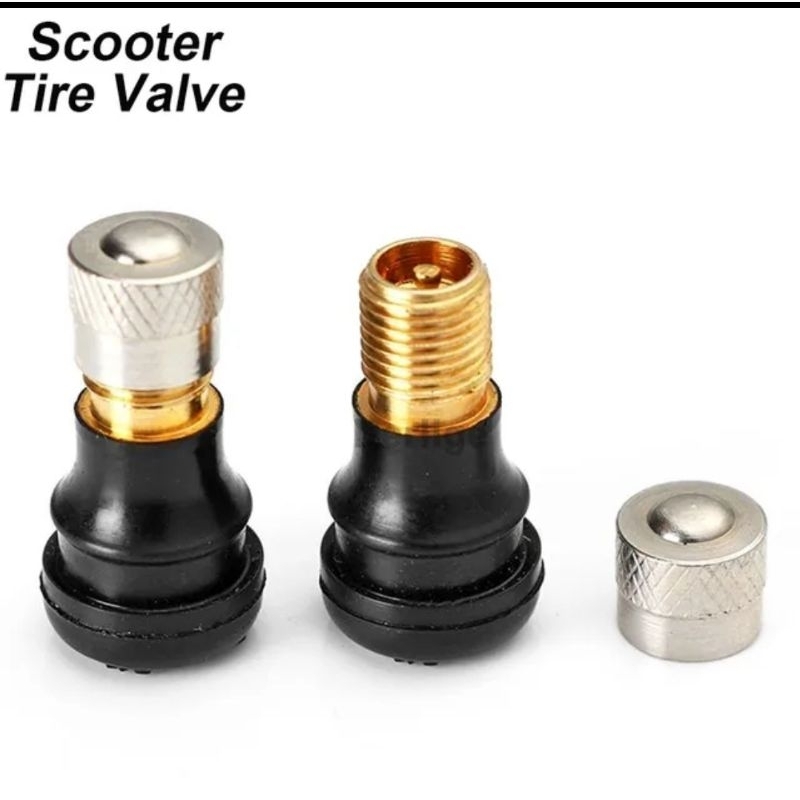 Tire Valve Straight Skuter listrik Ninebot MaxG30